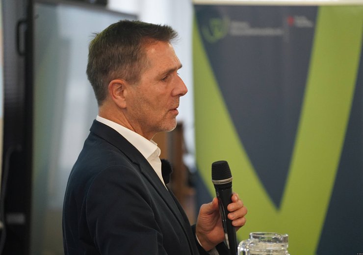 Michael Binder, Director of the Wiener Gesundheitsverbund, opening the event with a welcome address — Picture: Wiener Gesundheitsverbund