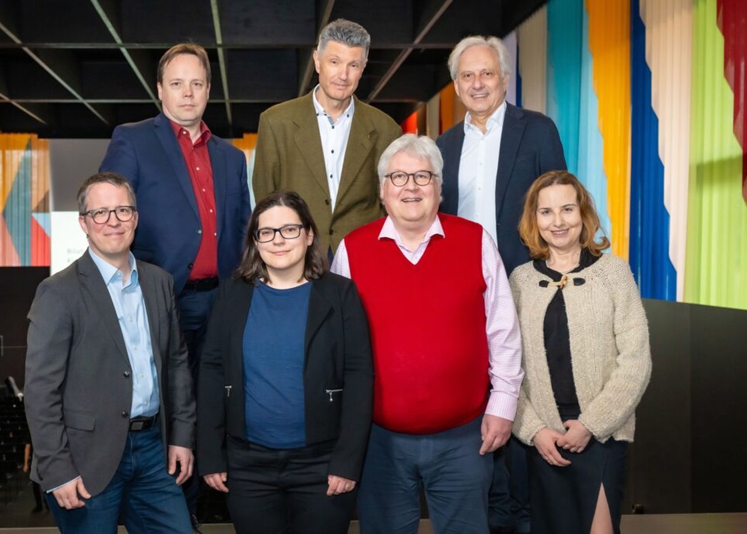 Back row: Christoph Lampert (ISTA), Thomas Eiter (TU Wien), Gerhard Friedrich (AAU); Front row: Axel Polleres (WU Wien), Martina Seidl (JKU), Sepp Hochreiter (JKU), Agata Ciabattoni (TU Wien)