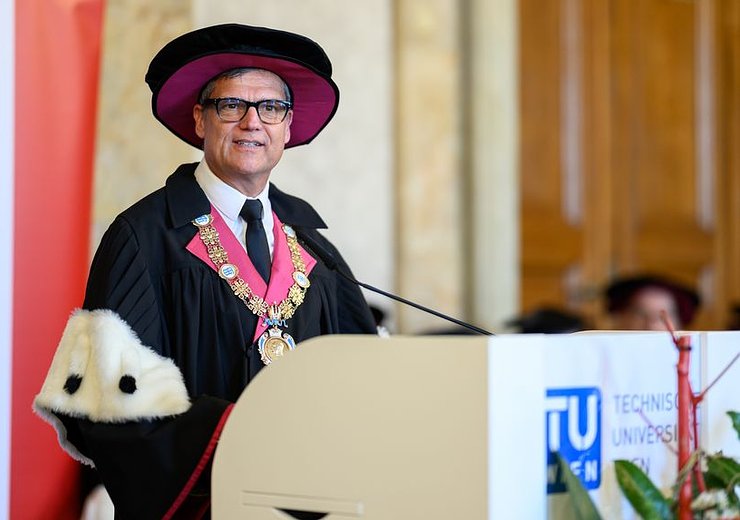 TU Wien Rectore Jens Schneider — Picture: Klaus Ranger