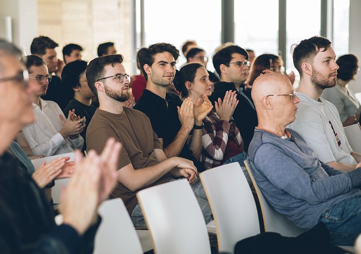 The audience — Picture: Amélie Chapalain / TU Wien Informatics