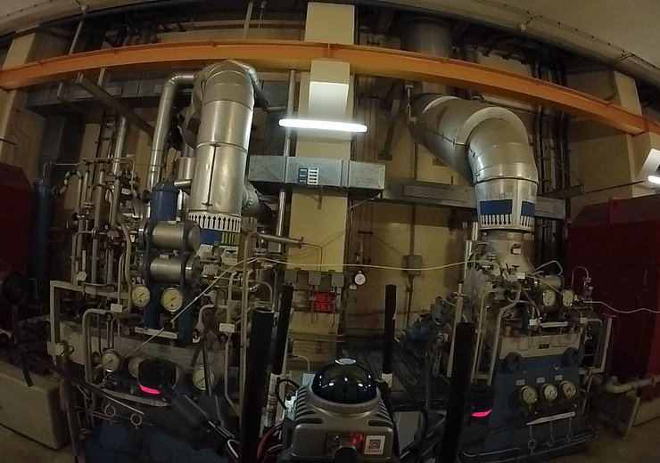 Inside the nuclear power plant — Picture: TU Wien