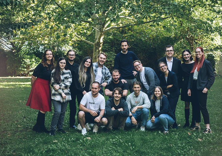 The whole eduLAB Team — Picture: Amélie Chapalain / TU Wien Informatics