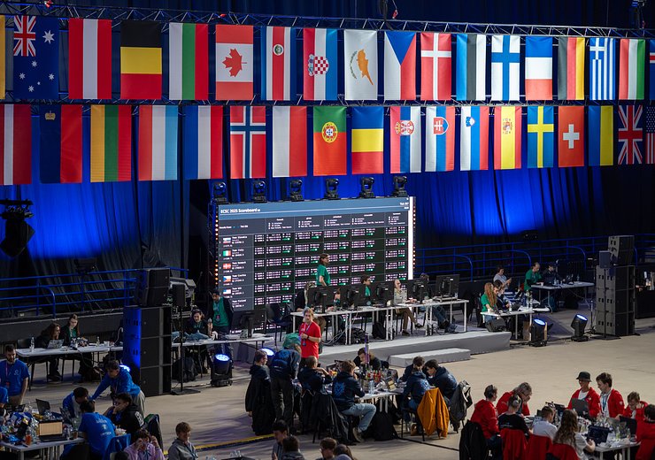 National flags of all participating teams — Picture: Marco Squarcina
