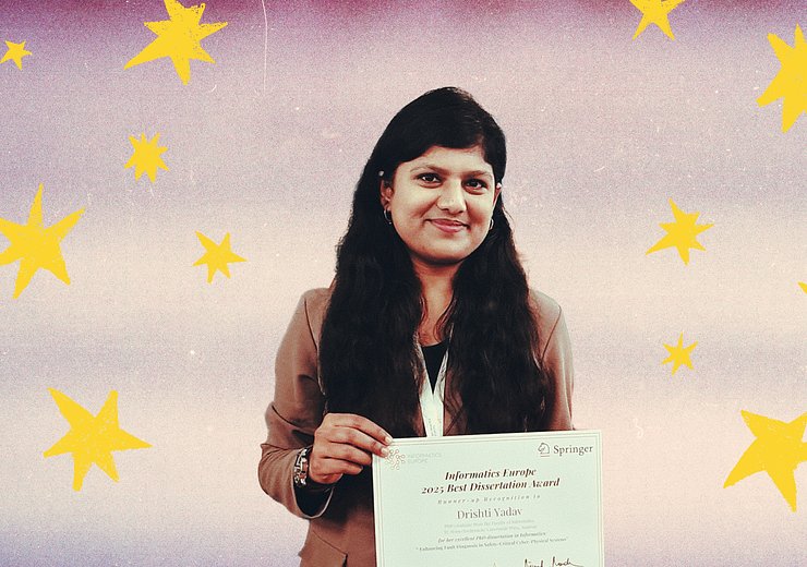 Honors for Drishti Yadav