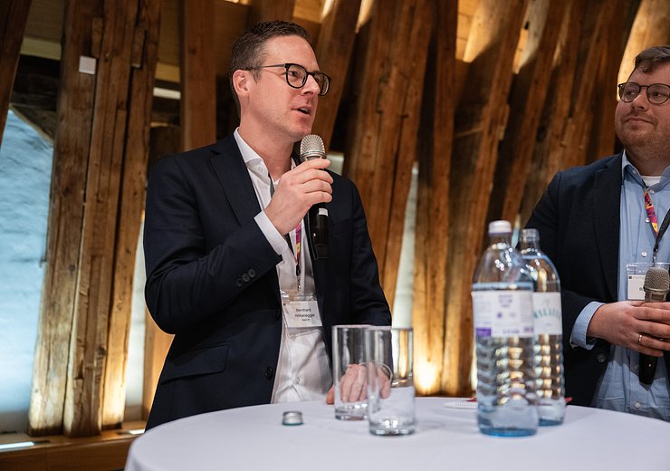 Bernhard Hohenegger, Bank99 — Picture: Markus Hollo / TU Wien Informatics