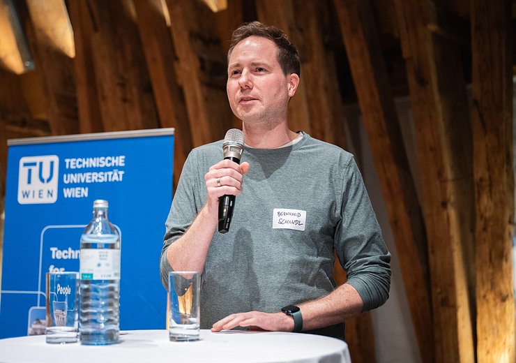 Bernhard Schandl, 9amHealth — Picture: Markus Hollo / TU Wien Informatics