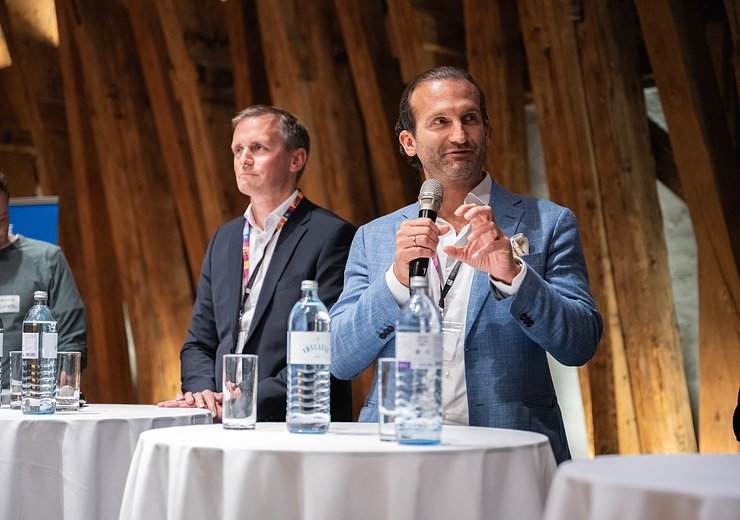 Sander van de Rijdt, Planradar — Picture: Markus Hollo / TU Wien Informatics