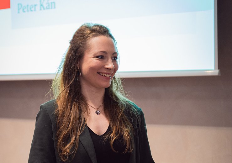 Anna Sebernegg, Runner-Up for Best Master Thesis — Picture: Markus Hollo / TU Wien Informatics