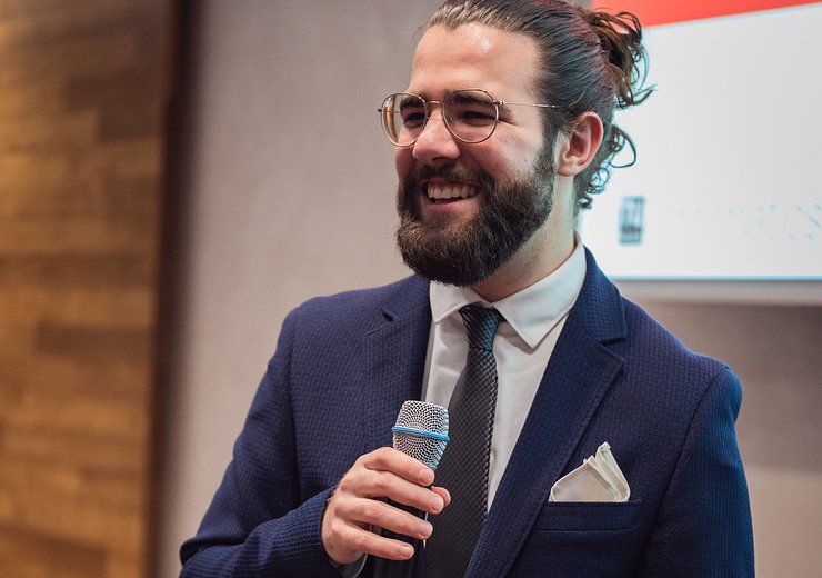 Klemens Wiesinger — Picture: Markus Hollo / TU Wien Informatics