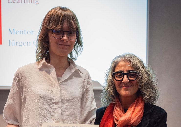 Thea Kaufmann and Hilda Tellioglu — Picture: Markus Hollo / TU Wien Informatics