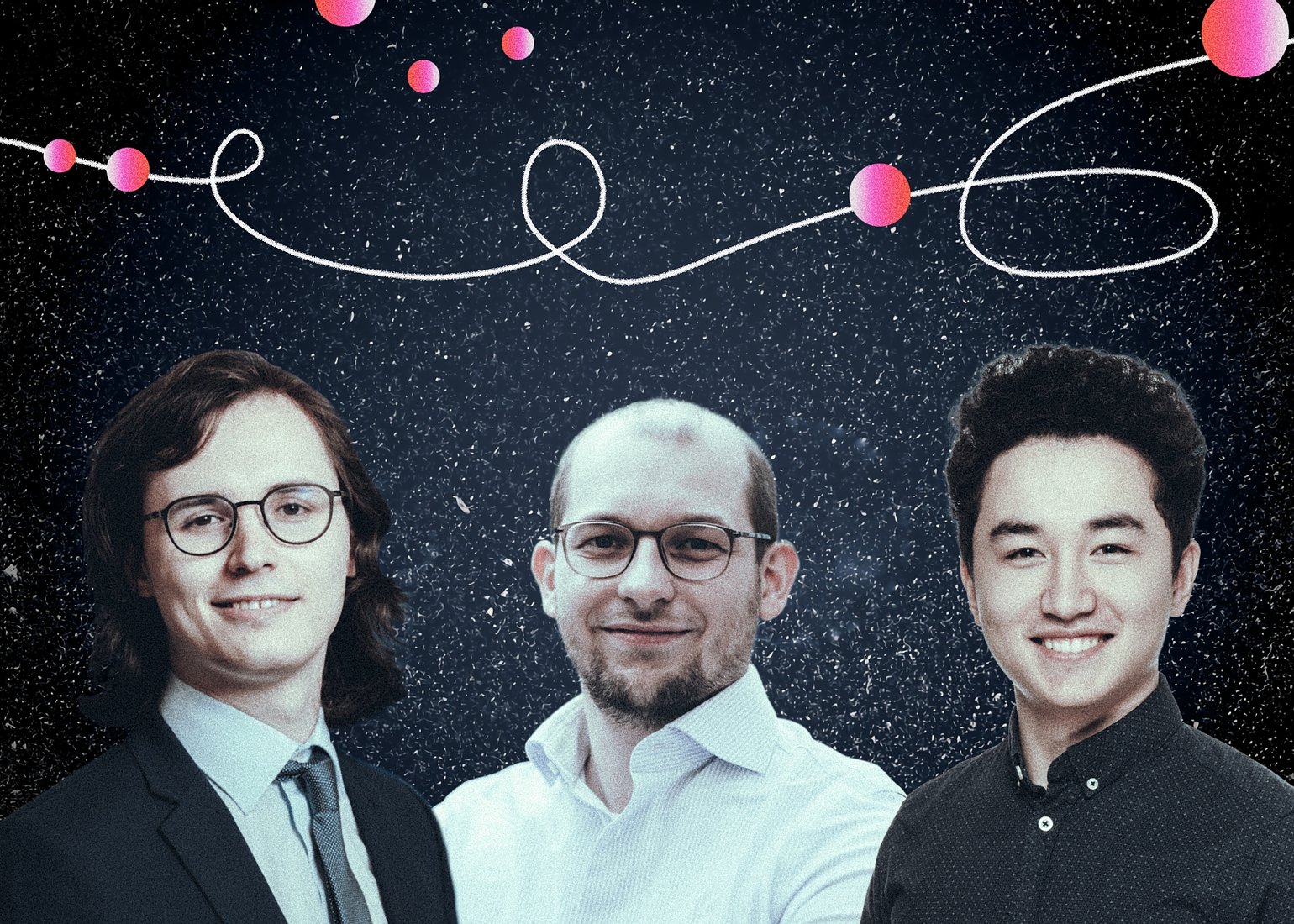 fLtR: Peter Blohm, Stefan Neumann, and Florian Chen