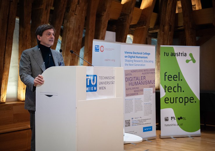 Michael Stampfer (WWTF) — Picture: Markus Hollo / TU Wien Informatics