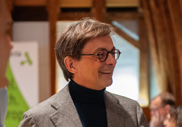 Michael Stampfer, Managing Director of the Vienna Science and Technology Fund (WWTF) — Picture: Markus Hollo / TU Wien Informatics