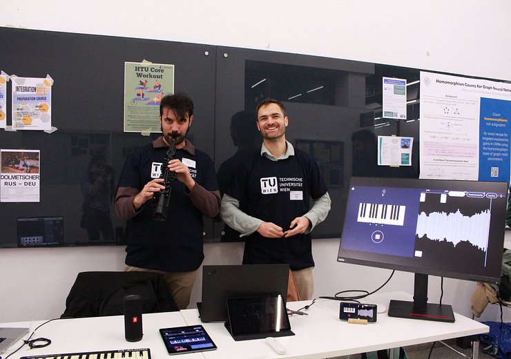 AI and Music :) — Picture: TU Wien Informatics