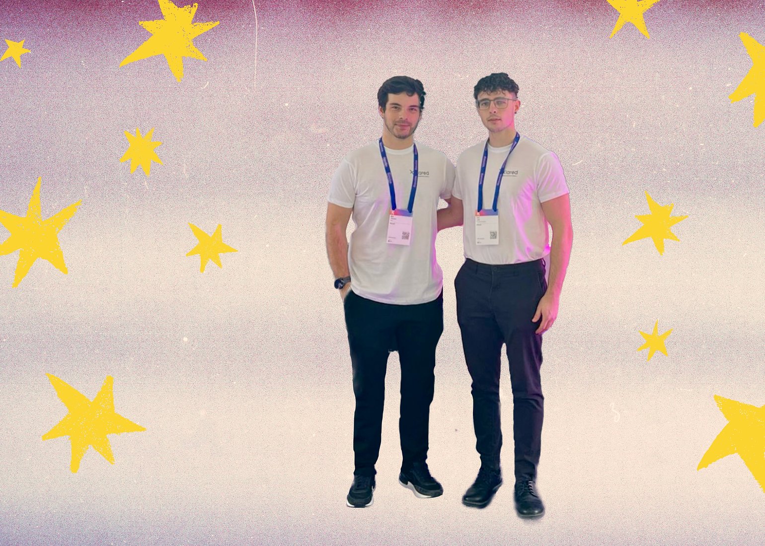 Max Tiessler and Klared co-founder CMO & Founder Engineer Izan Leal at 4YFN