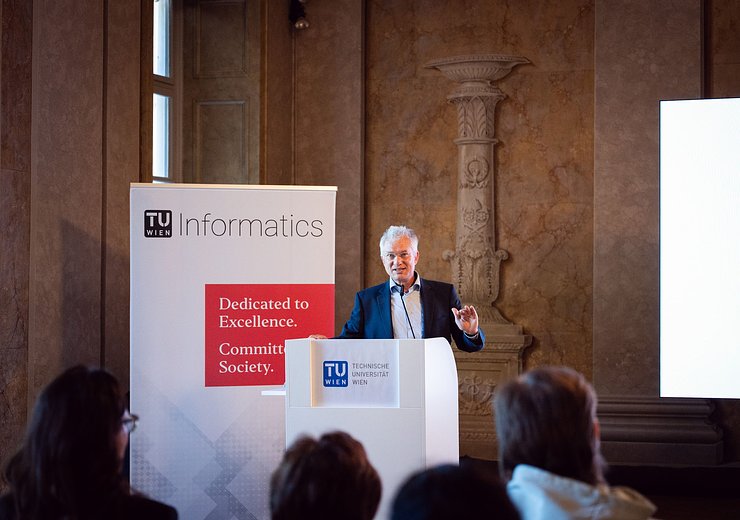 Norbert Mauser (Director of the Wolfgang Pauli Institut) — Picture: Markus Hollo / TU Wien Informatics