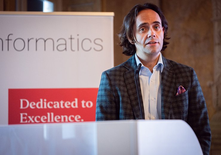 Maximilian Richter from the Federal Ministry for Women, Science and Research — Picture: Markus Hollo / TU Wien Informatics