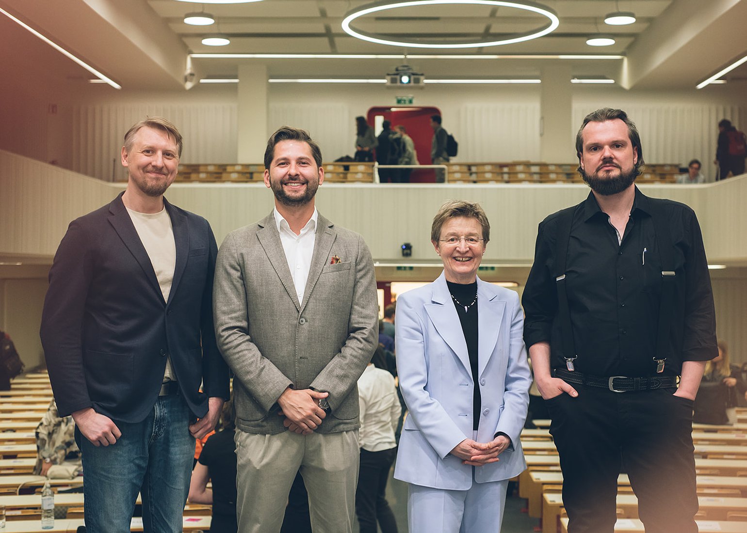 fLtR: Peter Knees, Jürgen Cito, Dean Gerti Kappel, and Tobias Fiebig