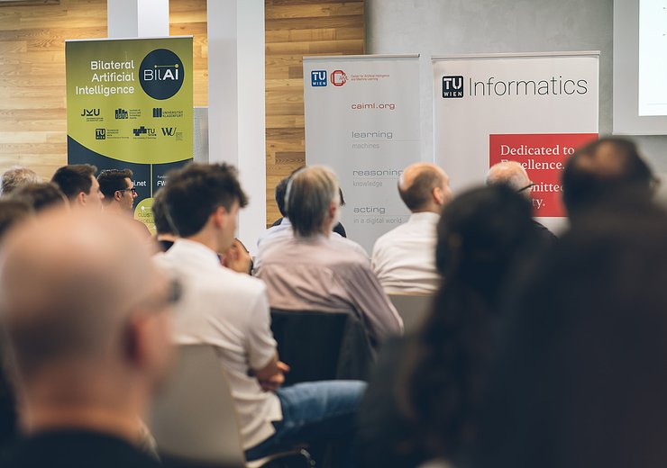 Audience at the 5th CAIML Symposium — Picture: Amélie Chapalain / TU Wien Informatics