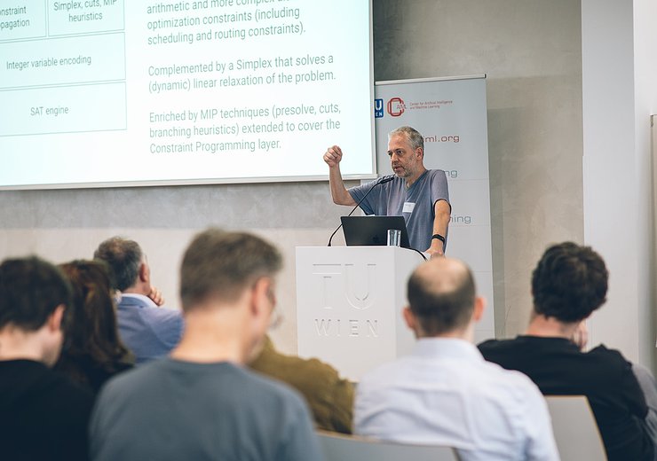 Laurent Perron — Picture: Amélie Chapalain / TU Wien Informatics
