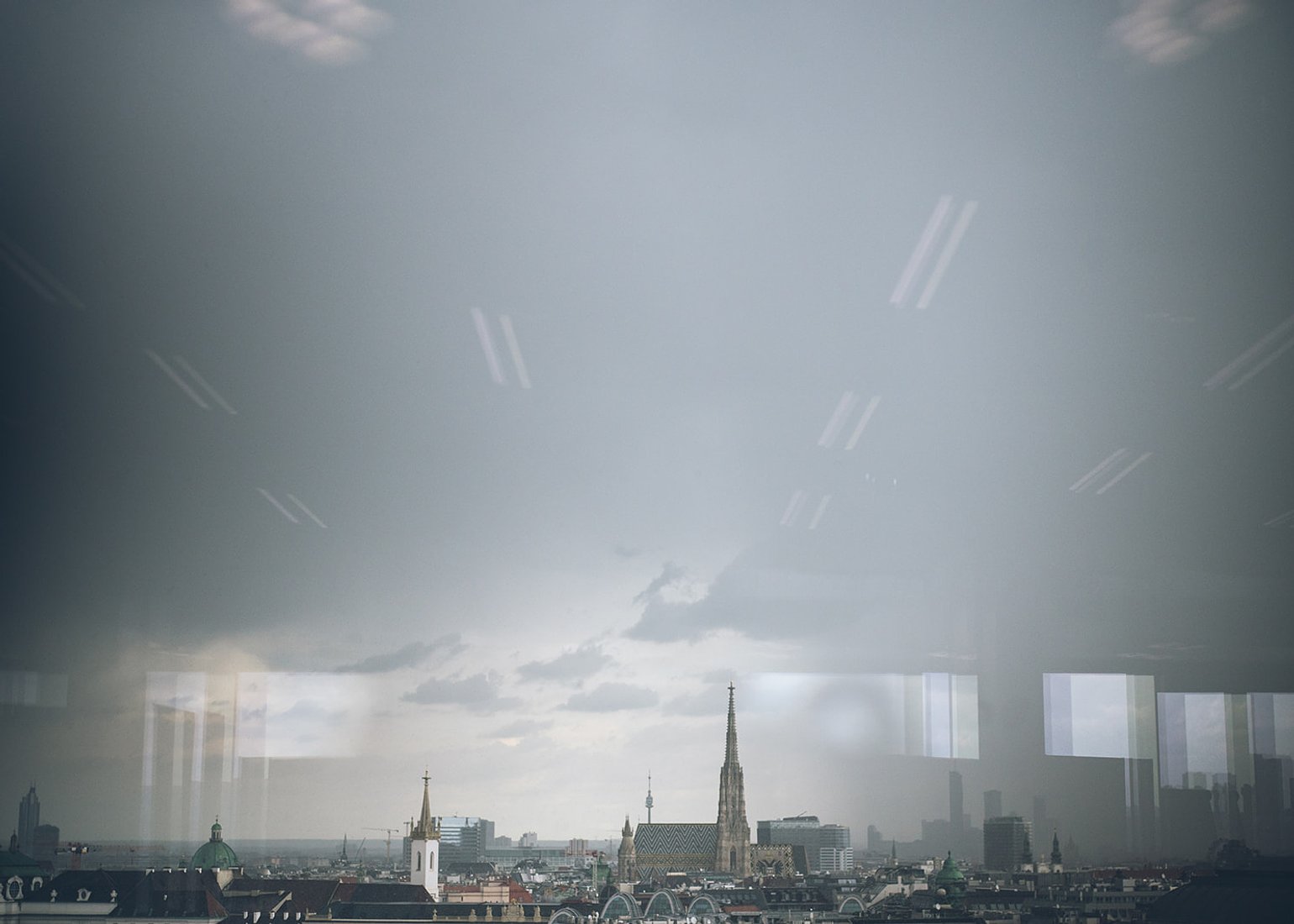 View over Vienna from TUtheSky