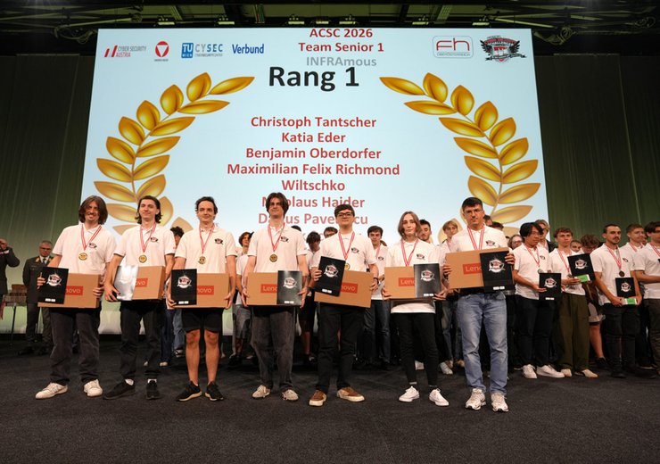 Winners of the Senior category - Picture: Arno Felfer