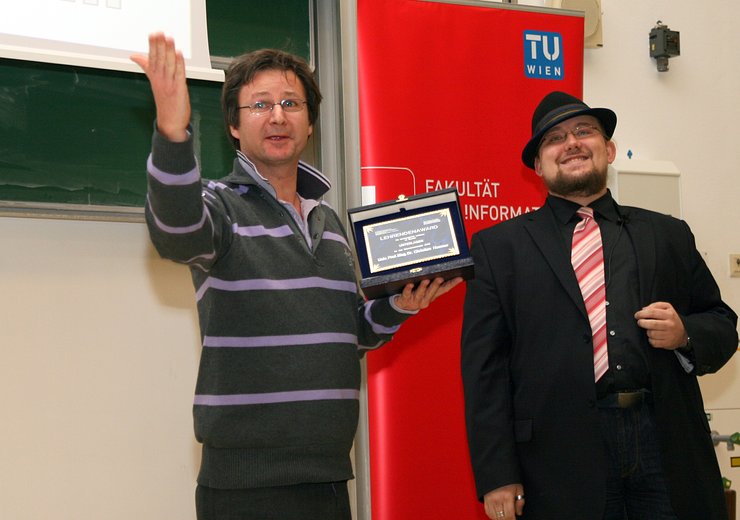 Lehrenden Award für die Besten Lernunterlagen, C. Huemer, M. Olesch