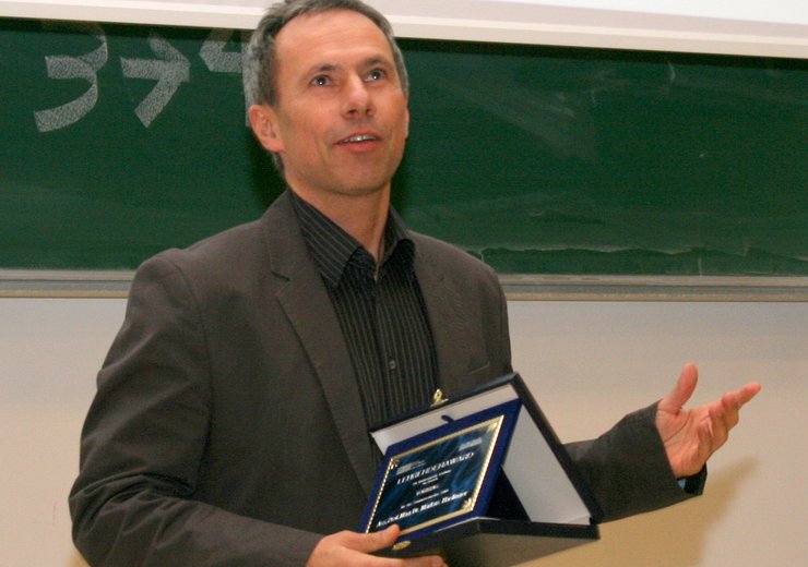 Lehrenden Award für den Besten Vortrag, M. Haslinger