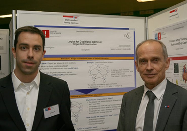 Distinguished Young Alumnus - v.l.: G. Seitz und G. Steinhardt.