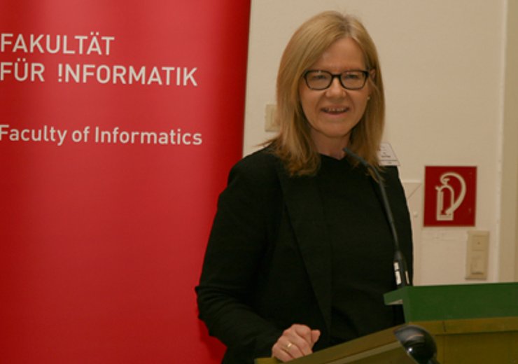 A. Steiger, Vizerektorin für Personal und Gender, bei der Eröffnung.