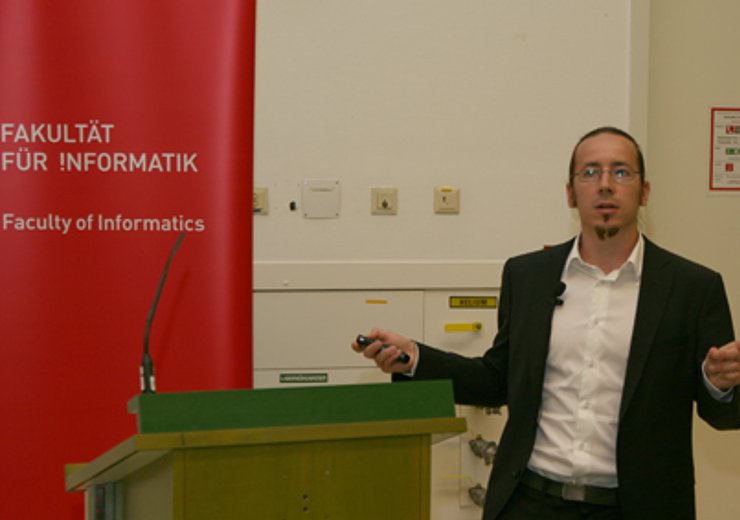 R. Kogelnig trägt über "Fast Hierarchical Sampling-Based Motion Planning" vor.