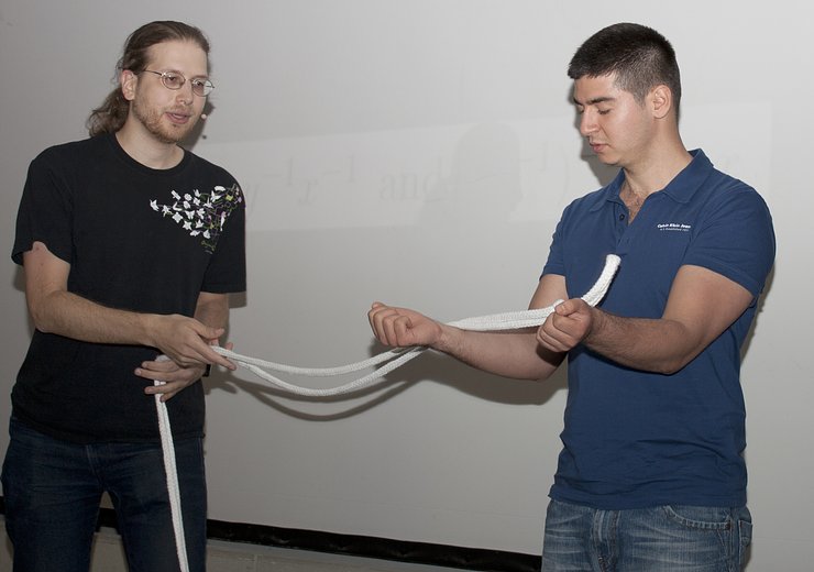 The rope can be released again with only one grip. — Picture: TU Wien Informatics