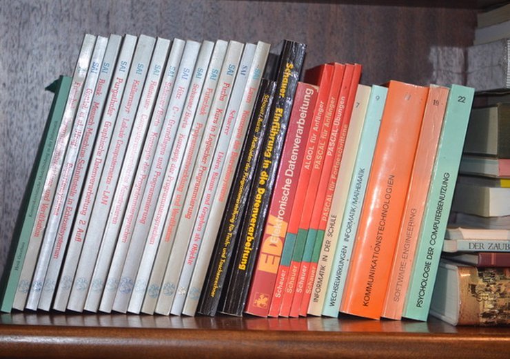  Some of the books published during Helmut’s career. 