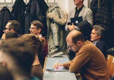 A captivated audience — Picture: Amélie Chapalain / TU Wien Informatics