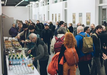 Inaugural Lectures are community events, with food and drinks after the lectures — Picture: Amélie Chapalain / TU Wien Informatics