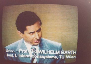  Wilhelm Barth on National TV in 1975. 
