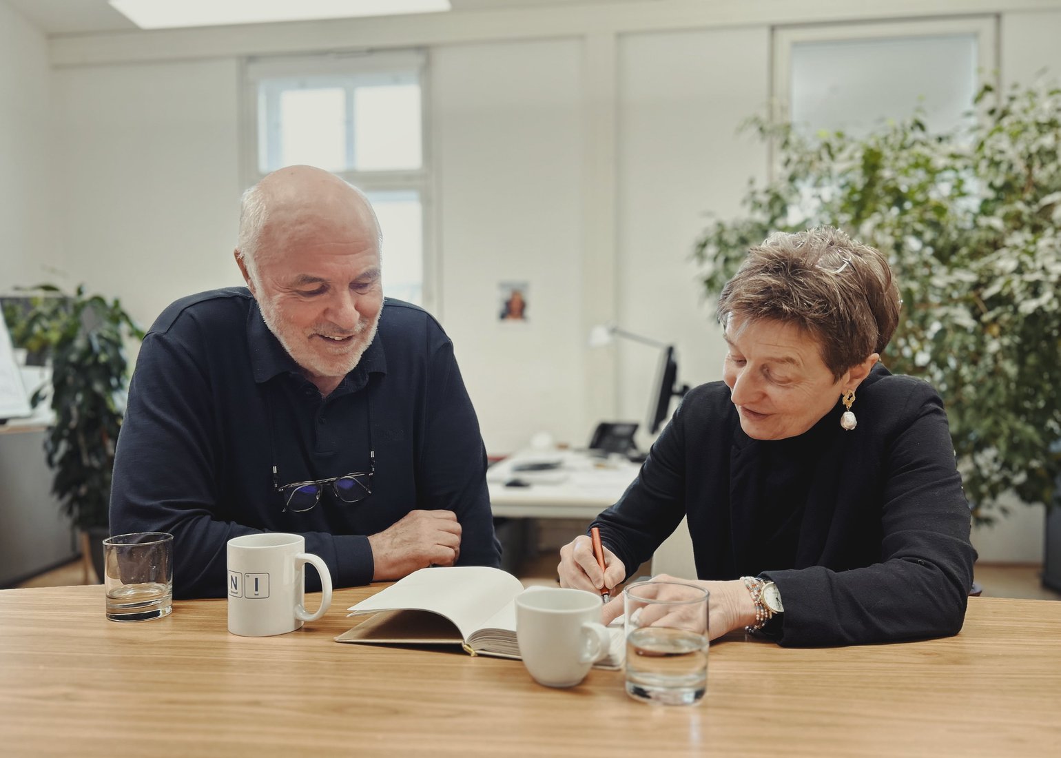 Hannes Werthner and Gerti Kappel